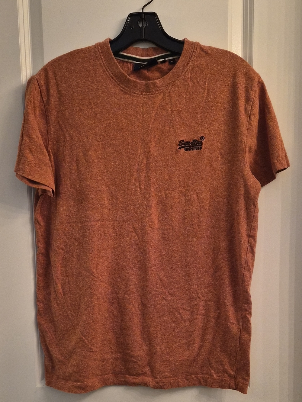 Superdry Rust Orange Heather Short Sleeve Tee